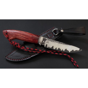 ПОЛУМ’Я ексклюзивний ніж ручної роботи майстра студії Fomenko Knifes, купити замовити в Україні (Порошкова сталь S390 MICROCLEAN). Photo 2